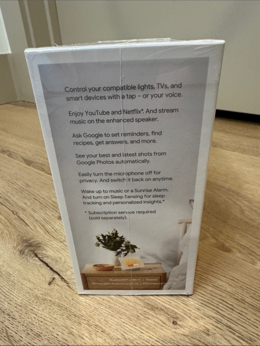 NWT Google Nest Hub Smart Display Speaker - White - Picture 5 of 7